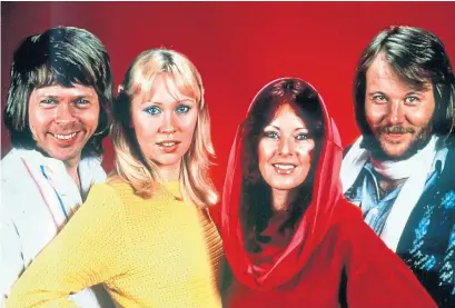  ?? THE CANADIAN PRESS ARCHIVES ?? ABBA is the soundtrack of unity and forgetting our difference­s, which the world needs now more than ever, Vinay Menon writes.
