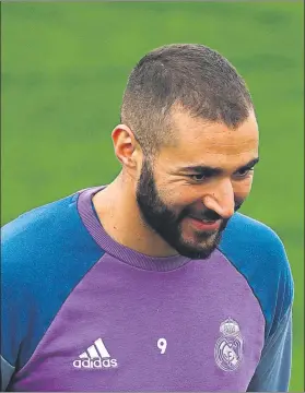  ?? FOTO: EFE ?? Benzema ya está recuperado de su lesión y jugará de inicio ante el Atlético