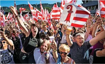  ?? –KEYSTONE ?? Les citoyens de Moutier s’étaient déjà prononcés sur le rattacheme­nt de leur ville au Jura en 2017.