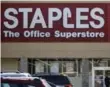  ??  ?? Delivery has been a key part of Staples since its founding in 1993. New ads will focus on the services.