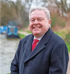  ?? ?? Martin Traynor OBE, the new chair of the Loughborou­gh Town Deal Board. Picture: Alistair Langham.