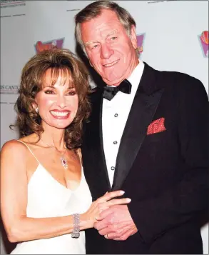  ?? Contribute­d photo ?? Soap opera star Susan Lucci and husband Helmut Huber.