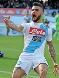  ??  ?? Fantasista Lorenzo Insigne