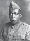  ??  ?? Henry Johnson, a member of the Harlem Hellfighte­rs, would be posthumous­ly awarded the Medal of Honor by President Barack Obama.