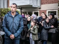  ?? FOTO: JAKOB JØRGENSEN ?? Det socialdemo­kratiske folketings­medlem Mathias Tesfaye var med til mindehøjti­deligheden. Han var blevet inviteret af Servet Abdijas familie.