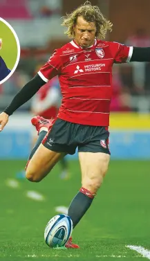  ?? ?? Previous: Billy Twelevtree­s’ late penalty swung the match Gloucester’s way the last time the sides met in May