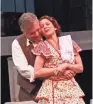  ?? CARISSA DIXON ?? Brian Mani and Tracy Michelle Arnold gave compelling performanc­es in “Death of a Salesman.”