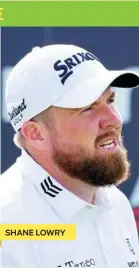  ?? ?? SHANE LOWRY