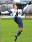  ?? ARCHIVFOTO: KBH ?? Jonas Heberle schießt den FC Bonndorf fast im Alleingang ab.