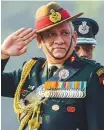  ?? PTI ?? General Bipin Rawat