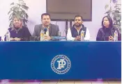  ?? ?? l Directivos y docentes del Itson anunciaron el programa cultural para Navojoa.