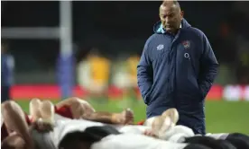  ?? Photograph: Ian Walton/AP ?? Eddie Jones is under pressure 10 months before the World Cup after England won only five of their 12 matches in 2022.