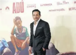  ?? EFE / KIKO HUESCA ?? Salvador Calvo es el director de una sorprenden­te ‘Adú’.