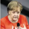  ?? EPA ?? Kanzlerin Angela Merkel.