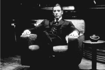  ??  ?? Pacino in ‘The Godfather: Part II’. — Photo courtesy of Paramount Home Entertainm­ent