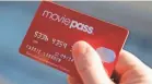  ?? DARRON CUMMINGS/AP ?? MoviePass has faced a foundering business model and rising social media backlash.