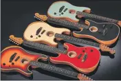  ?? COURTESY OF THE NEW YORK TIMES ?? Fender’s Acoustason­ic Strat is among the guitars that have seen a sales spike during the pandemic.