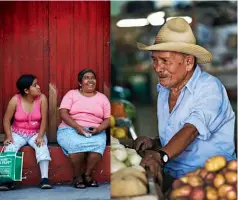  ??  ?? This page, clockwise from
top left: traditiona­l Japanese dancers; Mérida’s
relaxed vibe invites; selling produce at the
local market; saunter through
Bordeaux’s winding alleys; views towards the vineyards;
Okinawa is a surprising­ly
warm and...