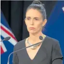  ?? Photo / Mark Mitchell ?? Jacinda Ardern faced a grilling over vaccines yesterday.