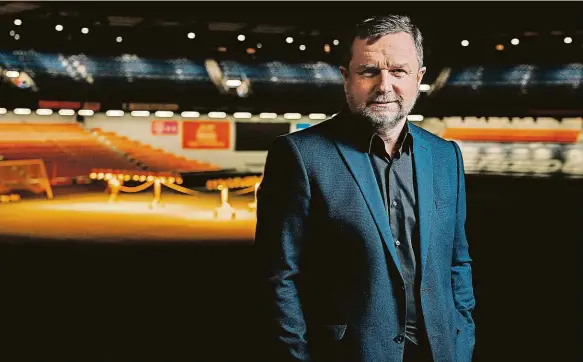  ?? Foto: www.sparta.cz ?? Pavel Vrba naposledy trénoval Ludogorec Razgrad, koncem října 2020 v Bulharsku skončil a od té doby byl bez angažmá. Včera převzal Spartu.