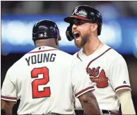  ?? AP-John Amis ?? The Atlanta Braves’ Ender Inciarte had just returned to play from a lumbar strain that sidelined him for 55 games.