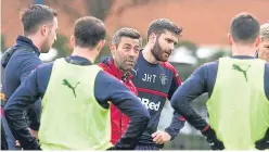  ?? Picture: SNS. ?? Pedro Caixinha insists there is no discord among his Rangers squad over his plans for pre-season.