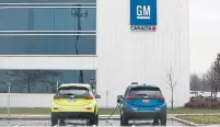  ?? LARS HAGBERG AFP/GETTY IMAGES ?? The GM closure in Oshawa is part of the U.S. automaker's plans for a comprehens­ive global restructur­ing.