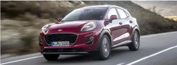  ?? FORD ?? Der Puma soll den Mini-SUV-Markt aufmischen.