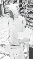  ??  ?? Police want to talk to this person in connection to the robbery of a pizza delivery driver.