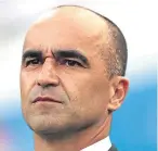  ??  ?? Roberto Martinez: Pleased with way things are going.