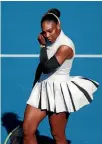  ??  ?? Serena Williams left a sour taste.