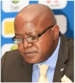  ?? ?? KEY FIGURE... Bennett Mamelodi is a key figure in one of the biggest cases in local football and his recent suspension from football activities was bound to cause a disruption