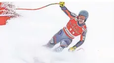  ?? FOTO: DPA ?? Der Norweger Aleksander Aamodt Kilde jubelt im Ziel über den Sieg in der Abfahrt in Kitzbühel.