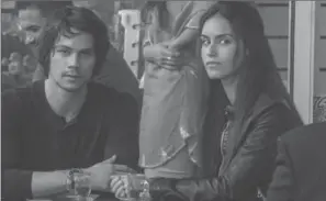  ?? CHRISTIAN BLACK/CBS FILMS, TNS ?? Dylan O’Brien (left) and Shiva Negar in a scene from the movie, "American Assassin."