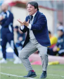  ?? INFOPRESS ?? Ezio Capuano, 55 anni, allenatore dell’Avellino