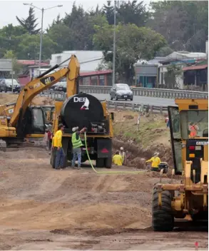  ?? ALONSO TENORIO ?? La decisión de construir la rotonda se tomó luego de que el gobierno rechazó una iniciativa para ampliar la vía a Cartago.