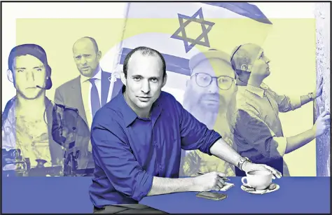  ??  ?? Naftali Bennett has shown his ability to adapt to the occasion, whether as a commando or as a mock ‘hipster’ in campaign videos