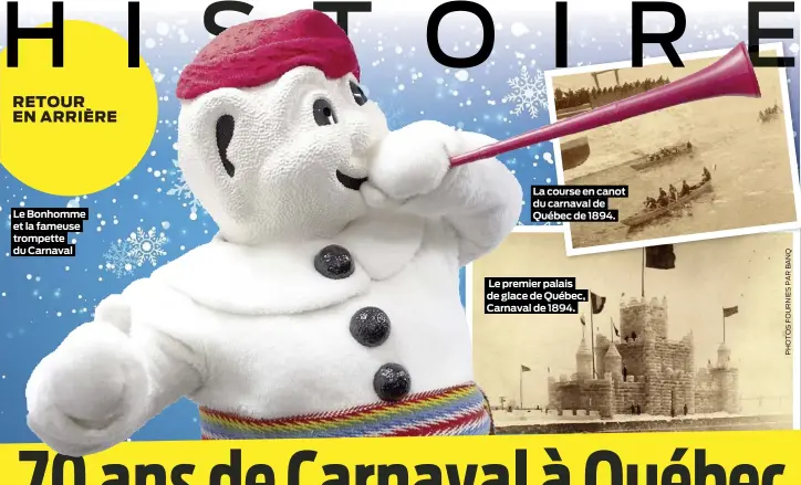  ?? ?? Le Bonhomme et la fameuse trompette du Carnaval