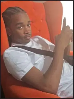  ?? ?? Daylight thuggery: A machete-wielding gang member during an attack in Hyde Park last year. And above, teenager Shea Gordon, from Enfield, who was fatally stabbed last week in the street outside a party in London’s Mile End