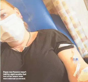 Cancer test fail: ‘No one to blame’ - PressReader
