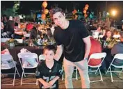  ?? Michael Owen Baker For The Times ?? CHRISTIAN YELICH, the National League MVP, supported a Thanksgivi­ng dinner in Westlake Village.