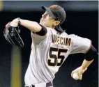  ?? Ross D. Franklin / Associated Press 2009 ?? Tim Lincecum’s changeup has drawn comparison­s to Ohtani’s splitter.