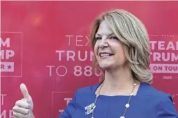  ?? NICK OZA/THE REPUBLIC FILE ?? Arizona Republican Party Chairwoman Kelli Ward has been accused of avoiding process servers serving a complaint, according to court documents.