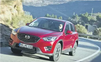  ??  ?? The Mazda CX-5 is a fantastic SUV to drive thanks to a marvellous gearbox