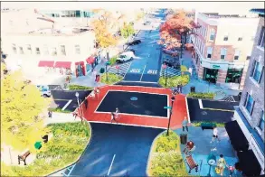  ?? Greenwich Department of Public Works ?? Proposed improvemen­ts to the intersecti­on of Greenwich Avenue and Elm Street are set to begin in March.