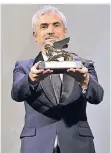  ?? FOTO: IMAGO ?? Alfonso Cuarón holte mit „Roma“den Goldenen Löwen.