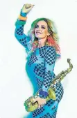  ?? FOTO: VERBRUGGEN ?? Candy Dulfer tritt am Sonnstag in Düsseldorf auf.