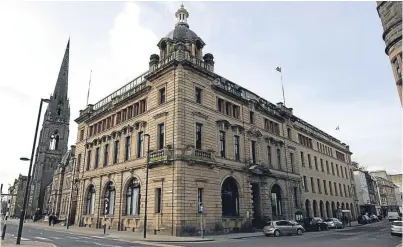  ??  ?? Perth and Kinross Council Chambers in High Street, Perth.