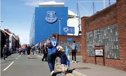  ?? Catherine Ivill/Getty Images ?? Everton put forward a series of mitigating factors for their breach of Premier League profit and sustainabi­lity rules. Photograph: