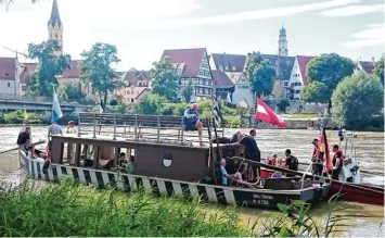  ?? Foto: Gusbeth ?? Ein Traditions­boot: die „Ulmer Schachtel“.